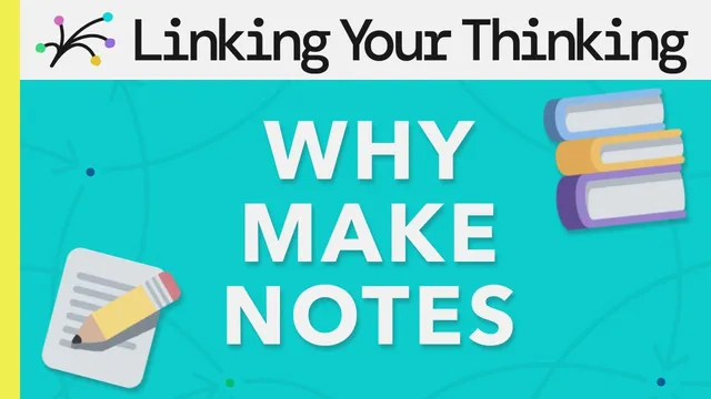 Why. Make. Notes. thumbnail