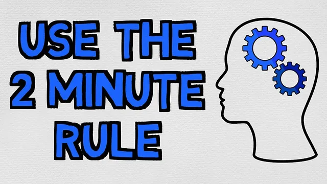 Break Your Mental Resistance With The 2 Minute Rule (animated) thumbnail