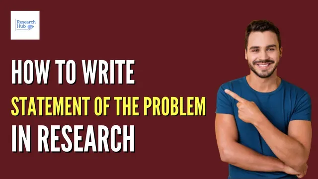 How to Write the "Statement of the Problem" in Research - Practical Research 1 thumbnail