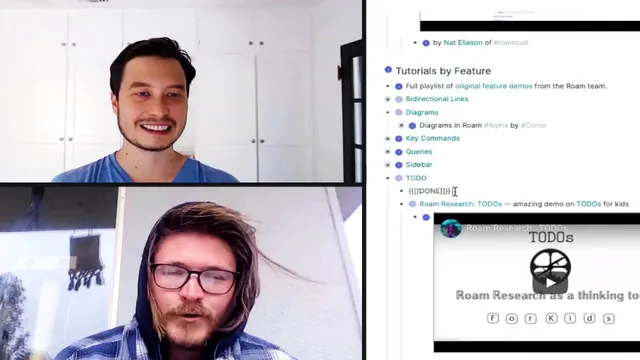 Roam's co-founder teaches me Roam Research | Conor White-Sullivan (The Peace Summit) thumbnail