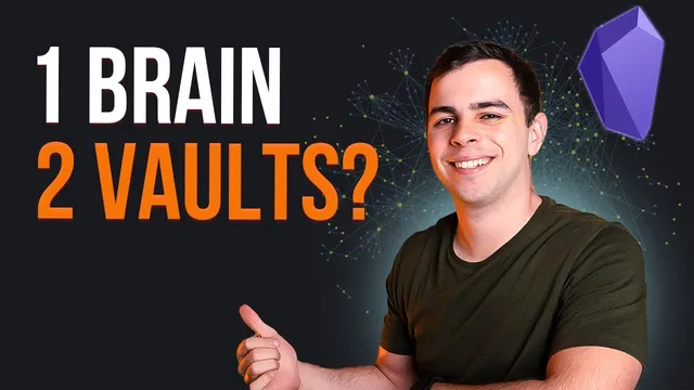 1 vs 2 Obsidian Vaults - How Many Should You Have? thumbnail