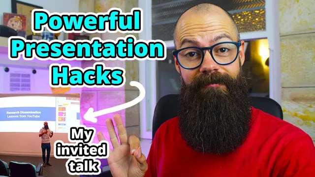 The best presentation tips no one taught you! | Three minute thesis (3MT) tips for winning thumbnail