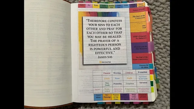 Life Application Prayer Bible Setup: Bringing Scriptures to Life with Images thumbnail