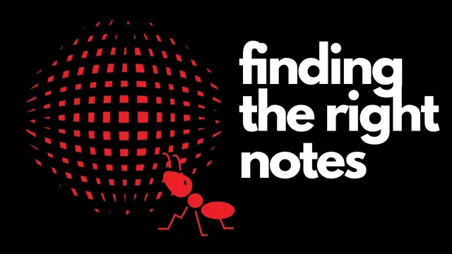 Emergent note taking: what ants can teach us about notes thumbnail