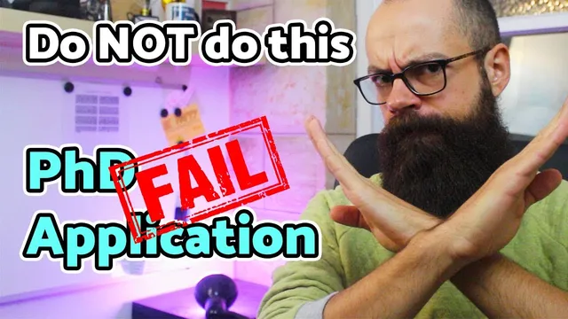 PhD application mistakes and top tips! thumbnail