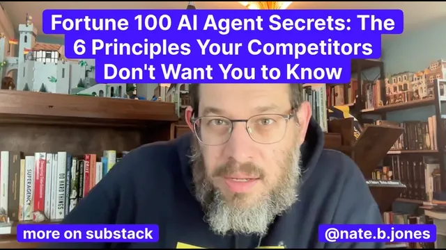 Fortune 100 AI Agent Secrets: The 6 Principles Your Competitors Don't Want You to Know thumbnail