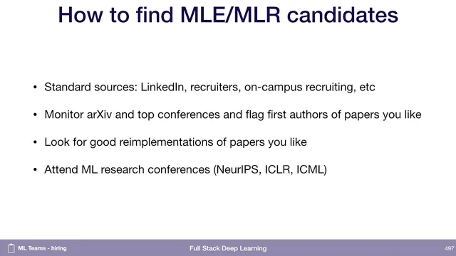 Hiring (5) - ML Teams - Full Stack Deep Learning thumbnail