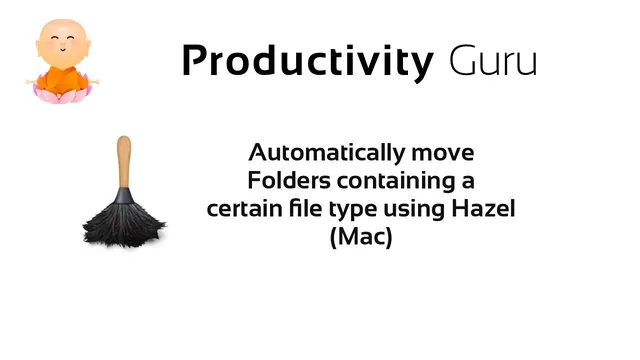 Automatically move all folders containing a certain file type using Hazel (Nested Conditions) (Mac) thumbnail