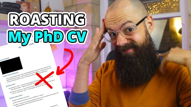 The CV that got me my first university job [All the MISTAKES] thumbnail