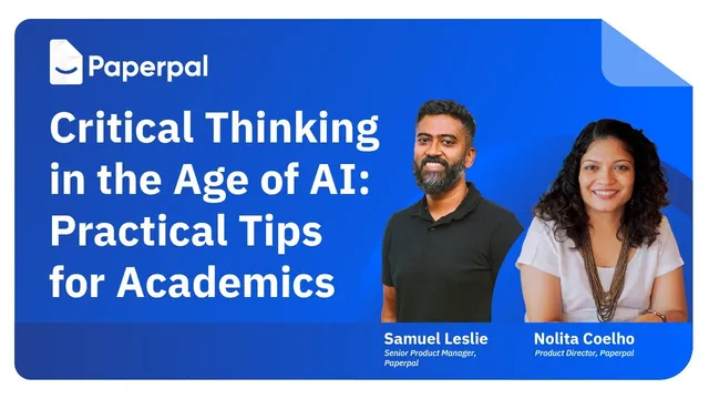 Critical Thinking in the Age of AI: Practical Tips for Academics thumbnail
