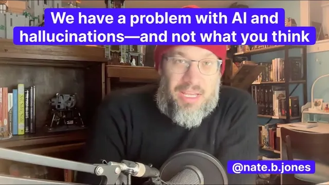 We have a problem with AI and hallucinations—and not what you think thumbnail