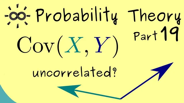 Probability Theory 19 | Covariance and Correlation [old version] thumbnail