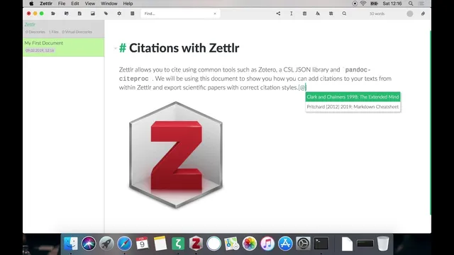 Citing with Zettlr thumbnail