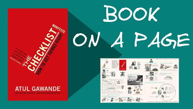 The Checklist Manifesto - Book on a Page thumbnail