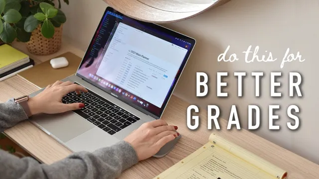 how to improve your grades with ONE method thumbnail