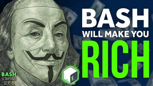 this BASH script will make you a MILLIONAIRE thumbnail