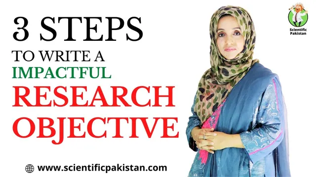 3 Steps to Write a Impactful Research Objective  | Dr. Rizwana Mustafa thumbnail