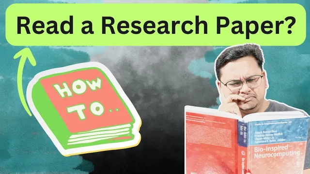 How to Read a Research Paper? || Beginner’s Guide || Research Publications || Dr. Akash Bhoi thumbnail