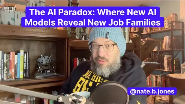 The AI Paradox: Where New AI Models Reveal New Job Families thumbnail