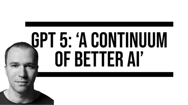 GPT 5 Will be Released 'Incrementally' - 5 Points from Brockman Statement [plus Timelines & Safety] thumbnail
