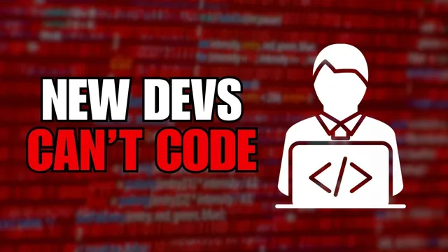 Jr Devs - "I Can't Code Anymore" thumbnail