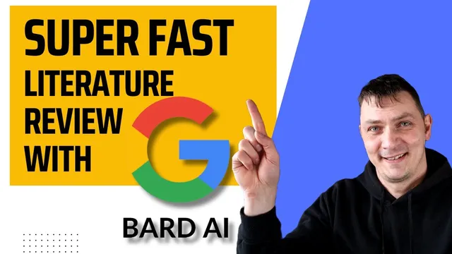 How to do a literature review FAST with Google Bard (Gemini) thumbnail
