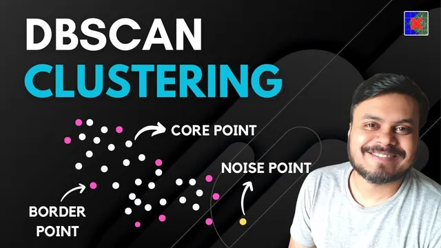 DBSCAN Clustering Algorithms | Density Based Clustering | How DBSCAN Works | CampusX thumbnail