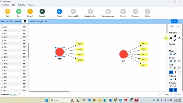 First Basic Model using GSCA in #SmartPLS thumbnail