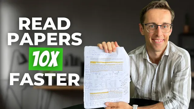 How to Easily Read Papers 10x Faster thumbnail