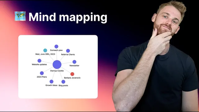 Create a mind map out of your notes thumbnail