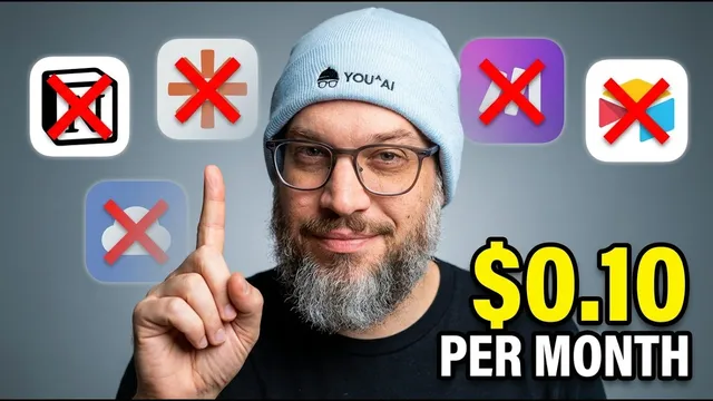 You Don't Need SaaS. The $0.10 System That Replaced My AI Workflow (45 Min No-Code Build) thumbnail