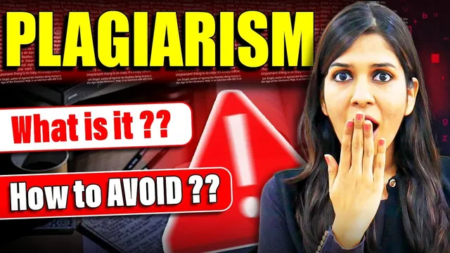 PLAGIARISM! How to AVOID plagiarism | Best Plagiarism Checkers thumbnail