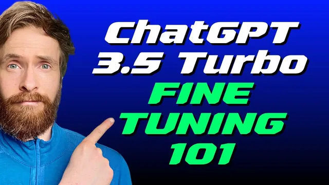 How to Fine-tune a ChatGPT 3.5 Turbo Model - Step by Step Guide thumbnail