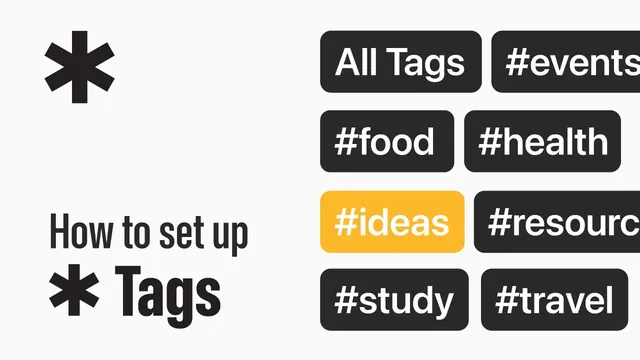 How to Use ✱ Tags in Forever ✱ Notes: A Step-by-Step Setup for Apple Notes thumbnail