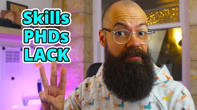 3 VITAL Skills PhD Students Commonly Lack [ +My FREE Resources] thumbnail