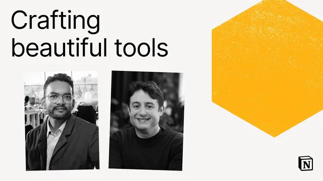 Make With Notion 2024: Crafting beautiful tools (Akshay Kothari, Dylan Field) thumbnail