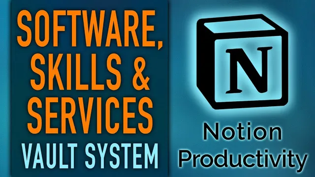 Software Tech Stack, Skills & Services Research & Tracking in Notion– Vault System thumbnail