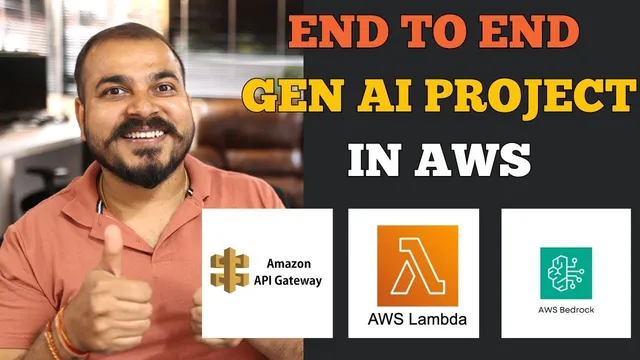 #2- Complete End To End Generative AI Project On AWS Using AWS Bedrock And AWS Lambda thumbnail