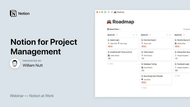 Notion at Work: Notion for Project Management thumbnail