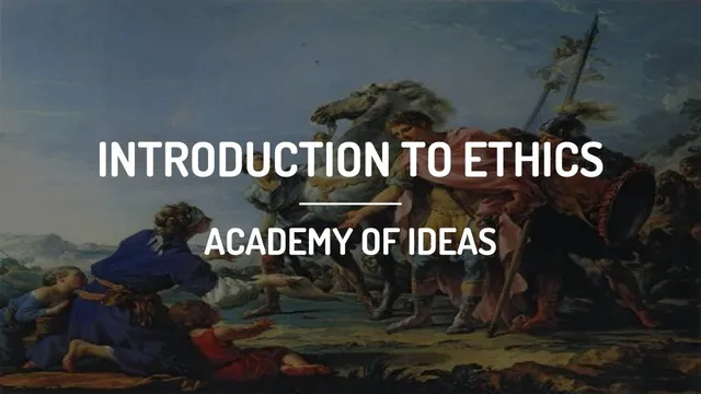 Introduction to Ethics thumbnail