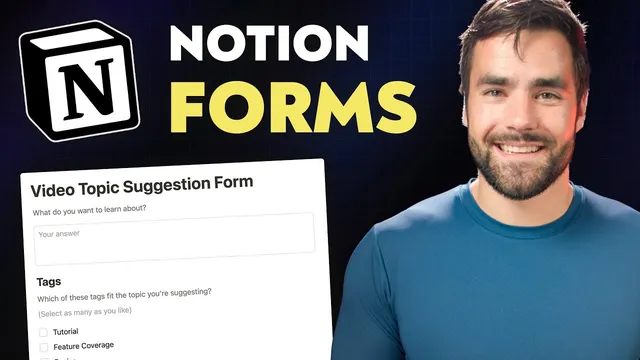 Notion Forms are a Game Changer thumbnail