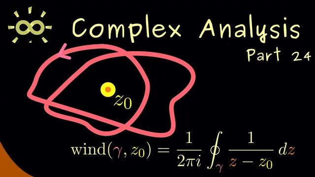 Complex Analysis 24 | Winding Number [dark version] thumbnail