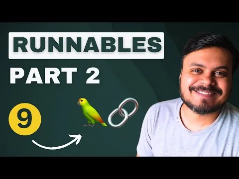 Langchain Runnables - Part 2 | Generative AI using LangChain | Video 9 | CampusX thumbnail