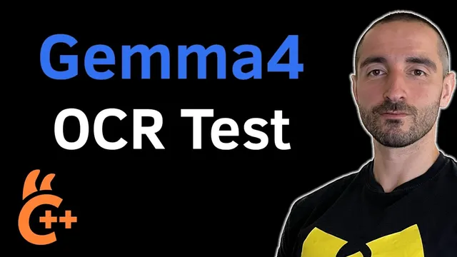 Gemma 4 Local OCR Test with llama.cpp | How Accurate It Is for PDF Document Understanding  (🔴 Live) thumbnail