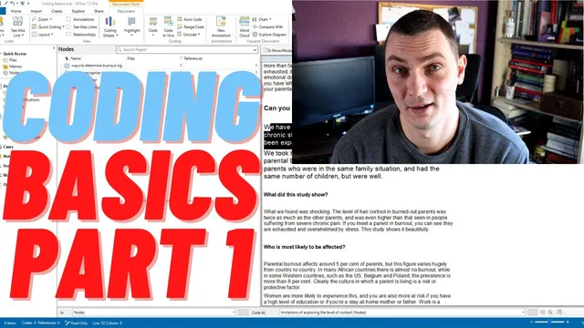 Qualitative Coding for beginners - should you code 1 extract with more than 1 code? thumbnail