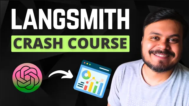 LangSmith Crash Course | LangSmith Tutorial for Beginners | Observability in GenAI | CampusX thumbnail