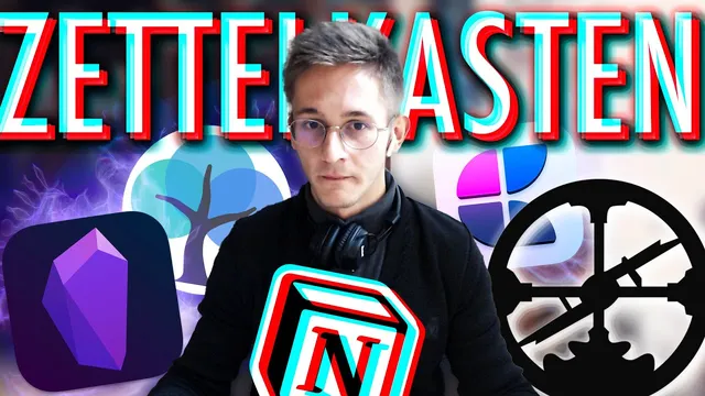 How to choose a note-taking app | Zettelkasten | Notion vs Roam vs Obsidian thumbnail