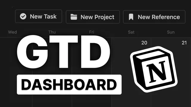 How to use GTD Workflow In Notion thumbnail