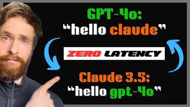 ZERO LATENCY Claude 3.5 + GPT-4o Voice Conversation | Python Threading thumbnail