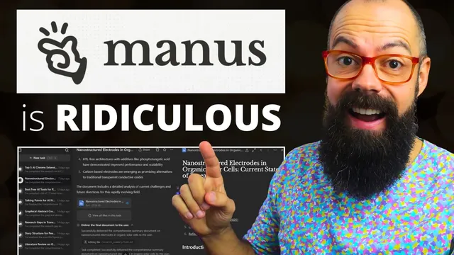 Manus AI Might Be the Most Powerful Tool for Researchers Yet thumbnail
